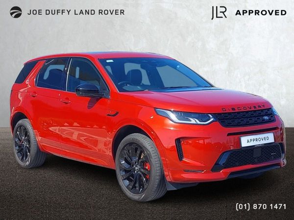Land Rover Discovery Sport SUV, Petrol Plug-in Hybrid, 2023, Red