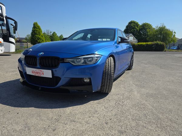 BMW 3-Series Saloon, Petrol Plug-in Hybrid, 2018, Blue