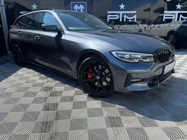 BMW 3-Series Estate, Petrol Plug-in Hybrid, 2021, Grey