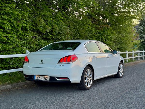 Peugeot 508 Saloon, Diesel, 2015, White