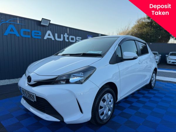 Toyota Yaris Hatchback, Petrol, 2016, White