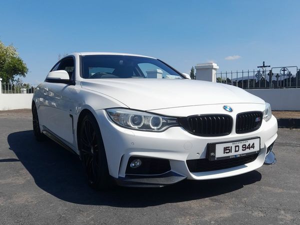 BMW 4-Series Coupe, Diesel, 2015, White