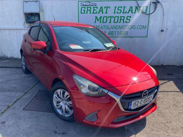 Mazda Demio Hatchback, Petrol, 2015, Red