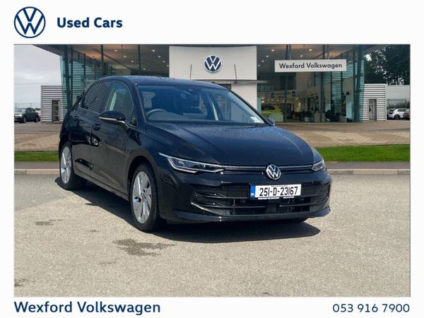 Volkswagen Golf Hatchback, Petrol Plug-in Hybrid, 2025, Black