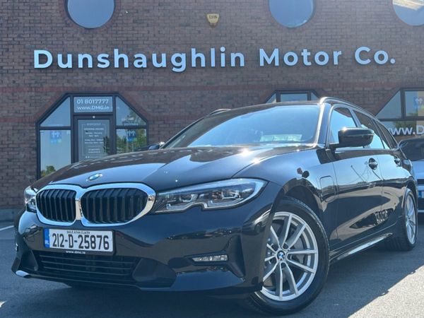BMW 3-Series Estate, Hybrid, 2021, Black
