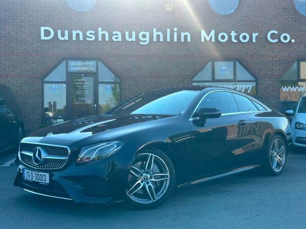 Mercedes-Benz E-Class Coupe, Diesel, 2017, Black