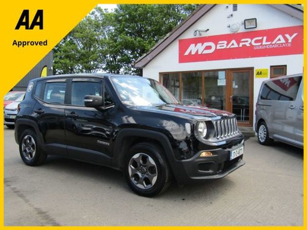Jeep Renegade Estate, Petrol, 2017, Black