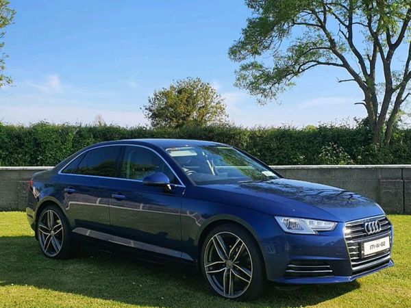 Audi A4 Saloon, Diesel, 2017, Blue