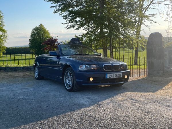 BMW 3-Series Convertible, Petrol, 2003, Blue