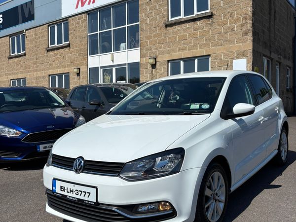Volkswagen Polo Hatchback, Diesel, 2015, White