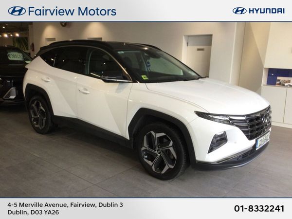 Hyundai Tucson SUV, Petrol Hybrid, 2022, White