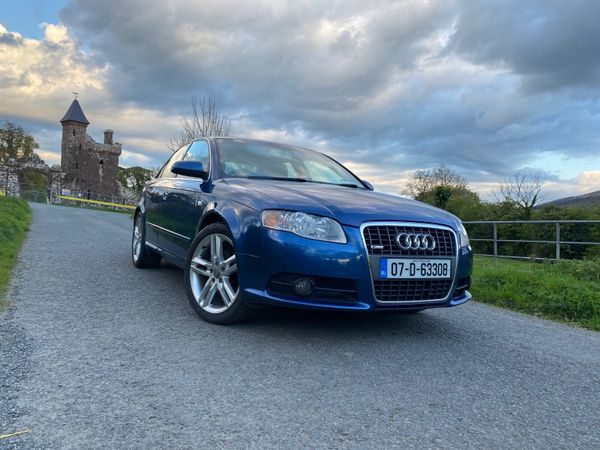 Audi A4 Saloon, Petrol, 2007, Blue