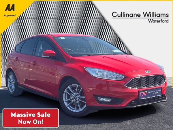 Ford Focus Hatchback, Diesel, 2017, Red