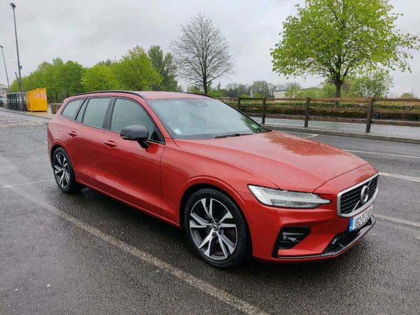 Volvo V60 Estate, Petrol, 2019, Red