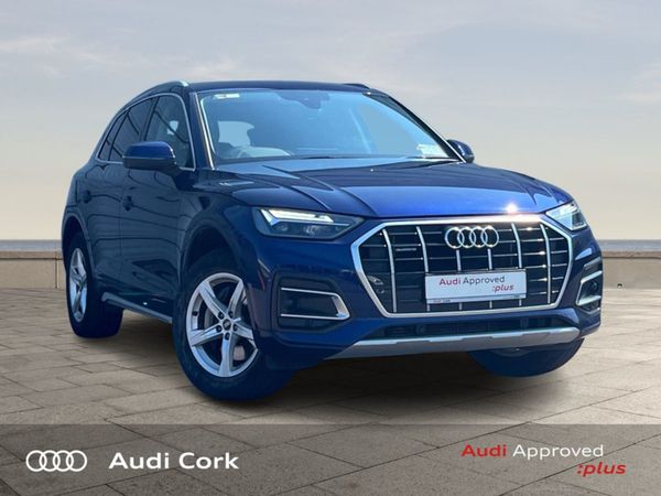 Audi Q5 SUV, Petrol Plug-in Hybrid, 2024, Blue