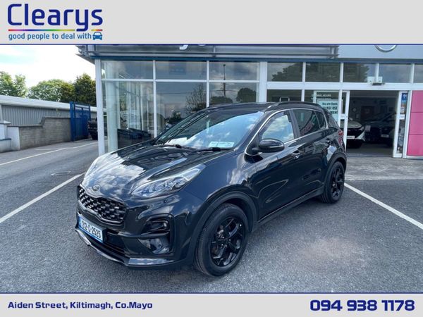 Kia Sportage MPV, Diesel Hybrid, 2021, Black