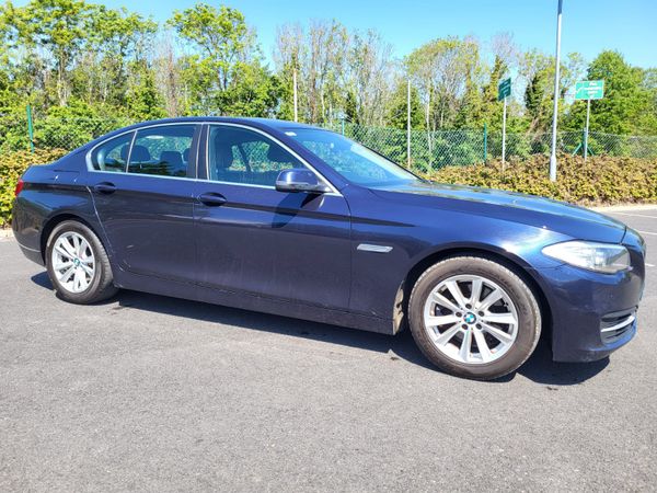 BMW 5-Series Saloon, Diesel, 2014, Blue