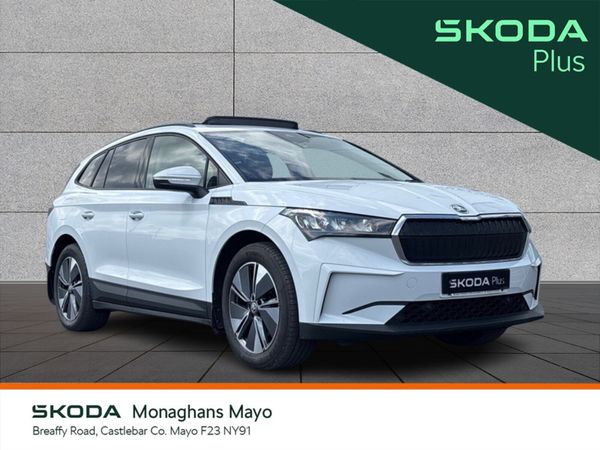 Skoda Enyaq SUV, Electric, 2022, White
