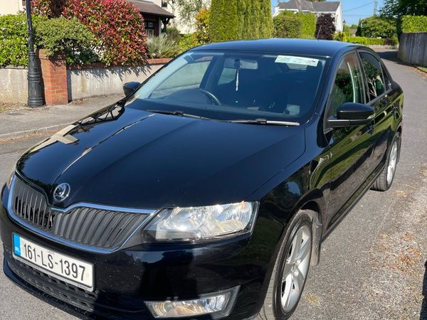Skoda Rapid Saloon, Petrol, 2016, Black