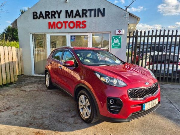 Kia Sportage MPV, Diesel, 2017, Red
