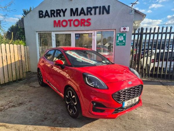 Ford Puma MPV, Hybrid, 2021, Red