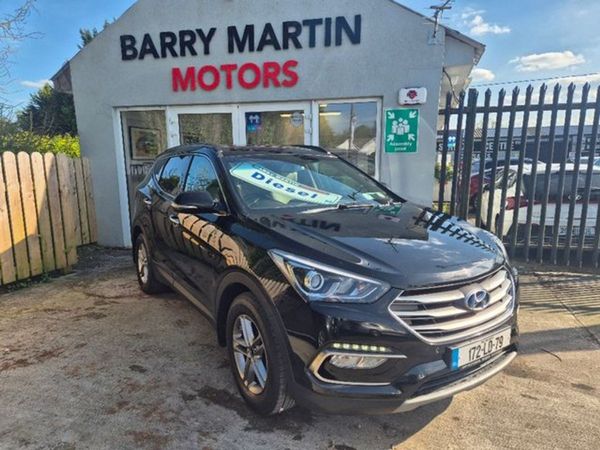 Hyundai Santa Fe SUV, Diesel, 2017, Black