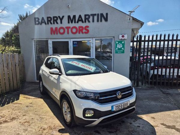Volkswagen T-Cross Estate, Petrol, 2023, White