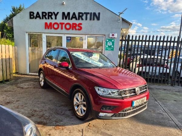 Volkswagen Tiguan Estate, Diesel, 2017, Red