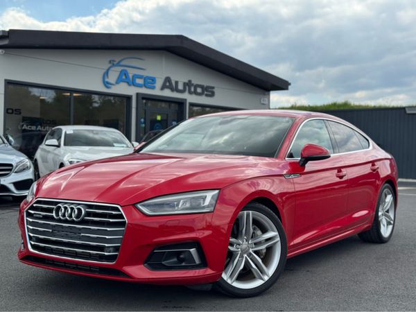 Audi A5 Saloon, Petrol, 2017, Red