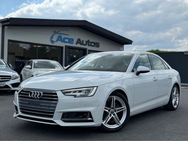 Audi A4 Saloon, Petrol, 2019, White
