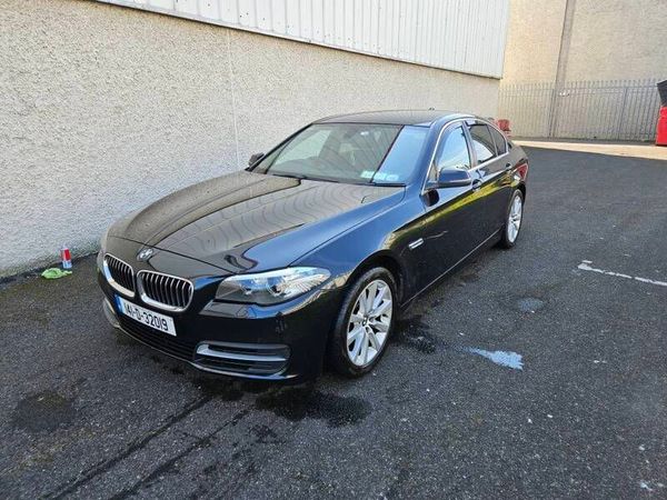 BMW 5-Series Saloon, Diesel, 2014, Black