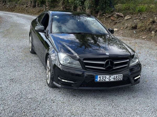 Mercedes-Benz C-Class Coupe, Diesel, 2013, Black