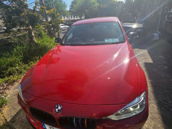 BMW 3-Series Saloon, Diesel, 2012, Red