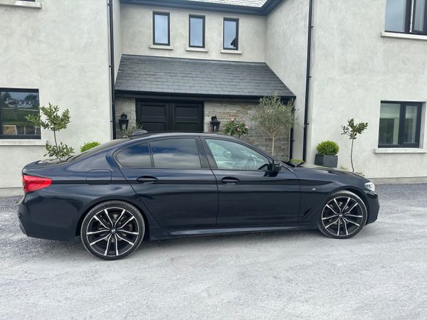 BMW 5-Series Saloon, Diesel, 2019, Black