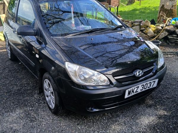 Hyundai Getz Hatchback, Petrol, 2008, Black