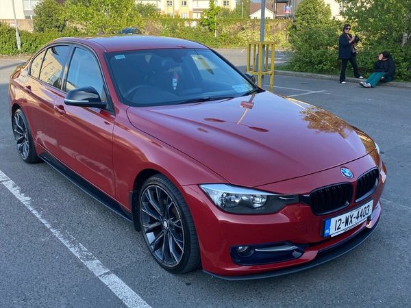 BMW 3-Series Saloon, Diesel, 2012, Red