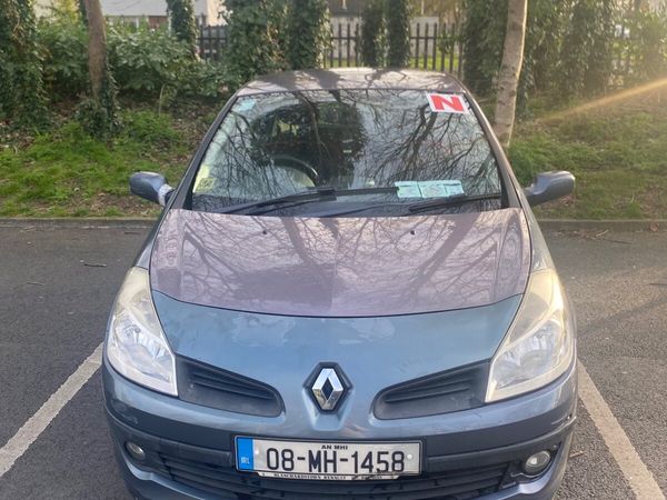 Renault Clio Hatchback, Petrol, 2008, Blue