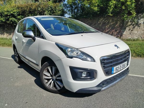 Peugeot 3008 SUV, Diesel, 2015, White