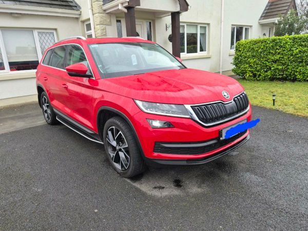 Skoda Kodiaq SUV, Diesel, 2021, Red