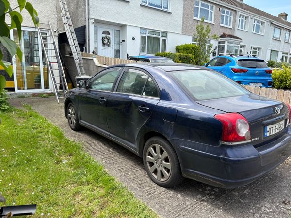 Toyota Avensis Saloon, Petrol, 2007, Blue