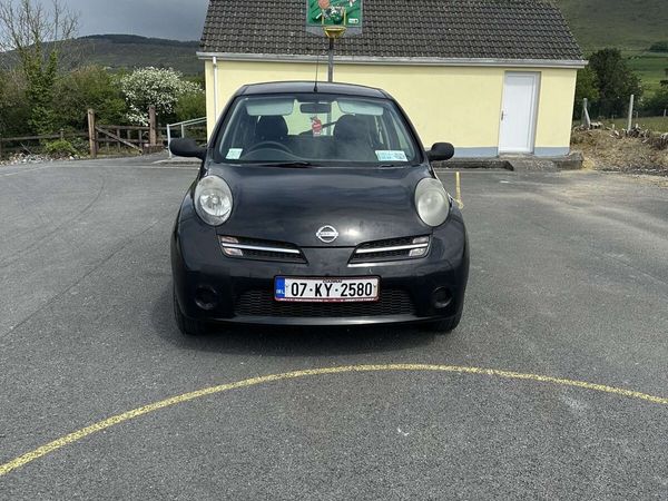 Nissan Micra Hatchback, Petrol, 2007, Black