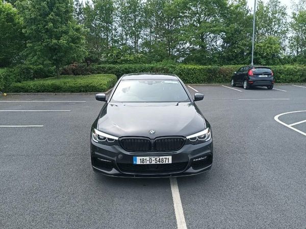 BMW 5-Series Saloon, Petrol Plug-in Hybrid, 2018, Grey