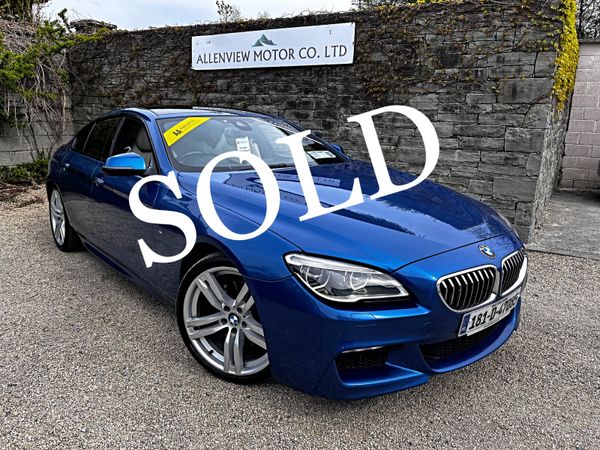 BMW 6-Series Coupe, Diesel, 2018, Blue