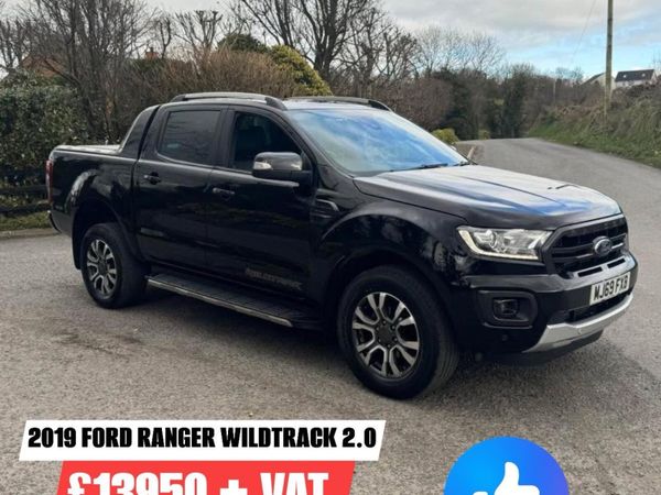 Ford Ranger Pick Up, Diesel, 2019, Black