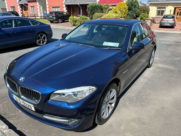 BMW 5-Series Saloon, Diesel, 2012, Blue