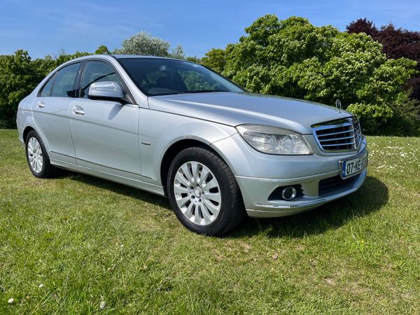Mercedes-Benz C-Class Saloon, Petrol, 2007, Silver