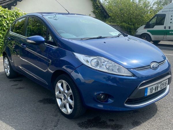 Ford Fiesta Hatchback, Petrol, 2010, Blue