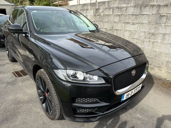 Jaguar F-Pace SUV, Diesel, 2019, Black