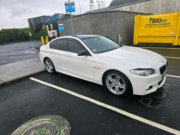 BMW 5-Series Saloon, Diesel, 2012, White