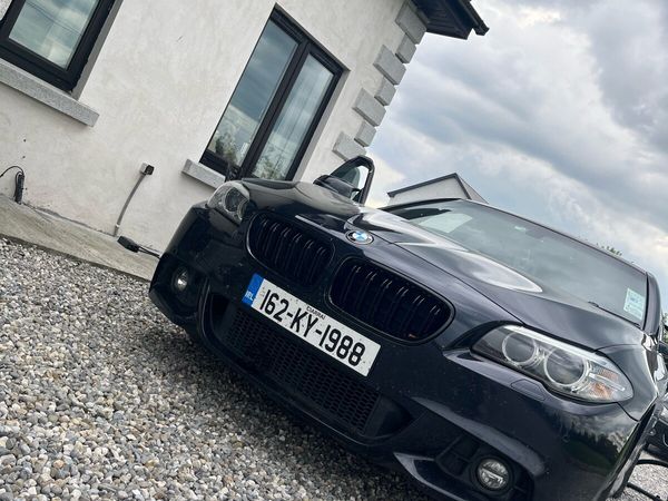 BMW 5-Series Saloon, Diesel, 2016, Black